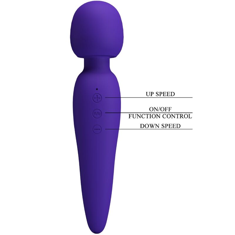 Intense Meredith Wand Vibratore 12 Modalità Ricaricabile - immagine 7