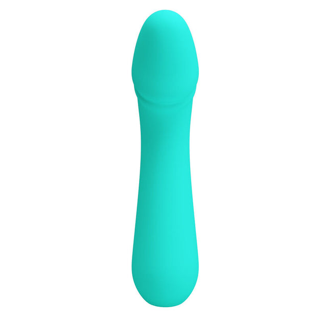 Pretty Love Cetus Vibratore Punto G Ricaricabile Verde Acqua