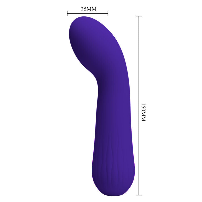 Pretty Love Faun Vibratore Punto G Ricaricabile in Silicone Viola - immagine 5