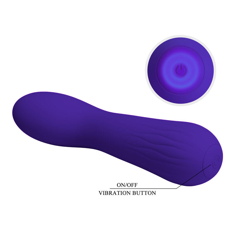 Pretty Love Faun Vibratore Punto G Ricaricabile in Silicone Viola - immagine 6