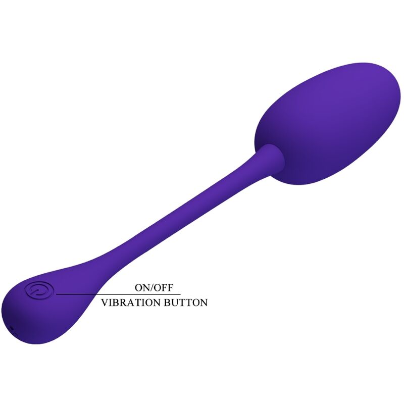 Pretty Love - Knucker Uovo Vibrante Ricaricabile Viola