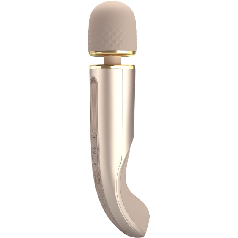 Intense Massaggiatore Wand 7 Modalità Vibranti Champagne Premium - immagine 3