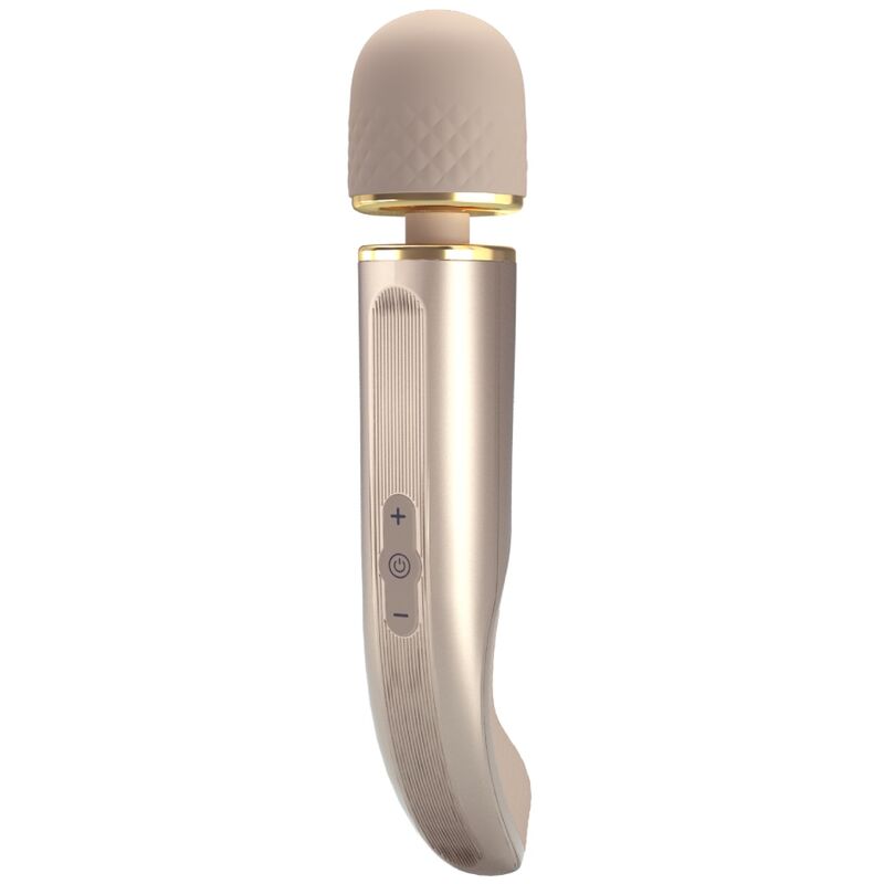 Intense Massaggiatore Wand 7 Modalità Vibranti Champagne Premium - immagine 4