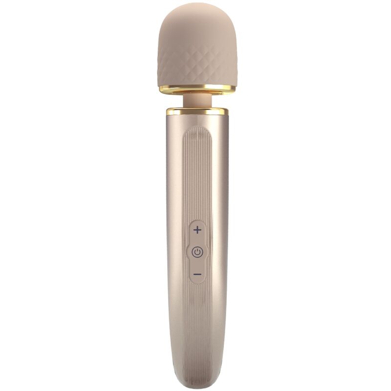 Intense Massaggiatore Wand 7 Modalità Vibranti Champagne Premium