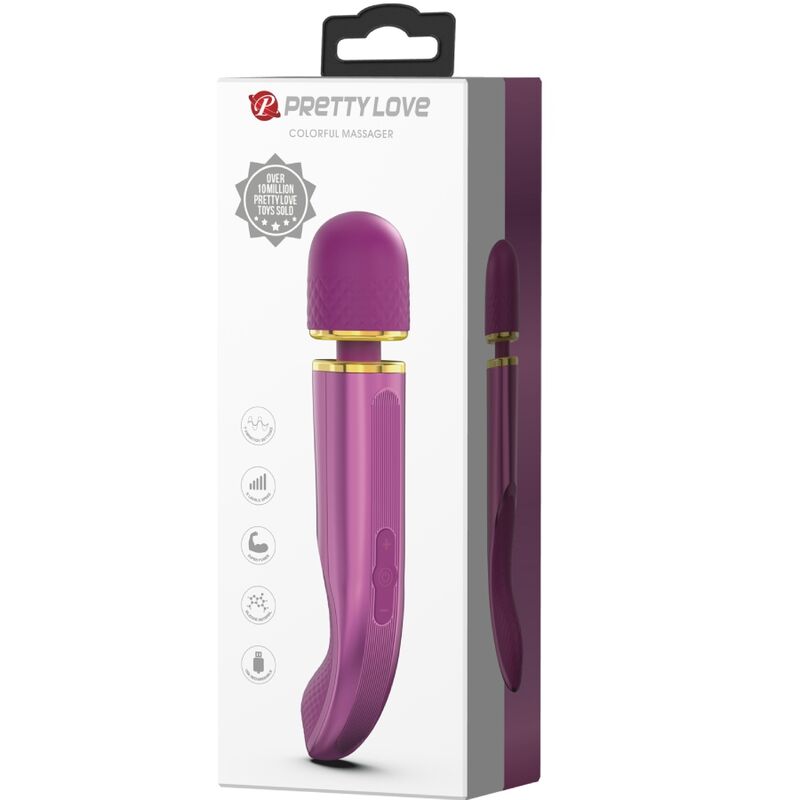 Intense Massaggiatore Premium 7 Modalità Vibrazione Viola - immagine 10
