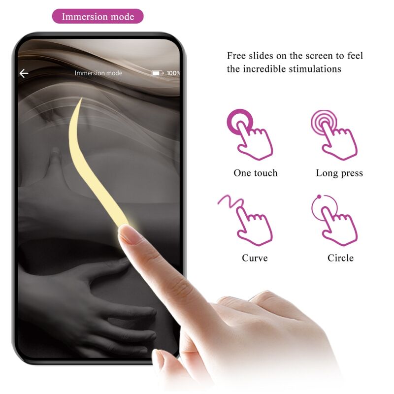 App Series Jayleen Stimolatore Premium con Telecomando Viola - immagine 19