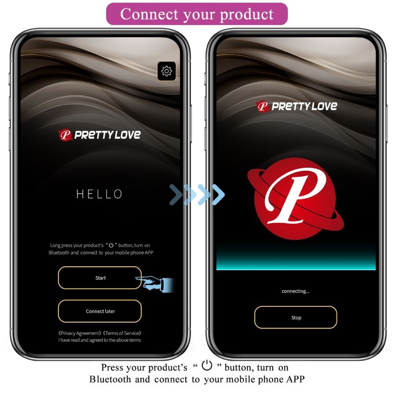 Pretty Love - Vibratore Jayleen Con App E Telecomando Viola