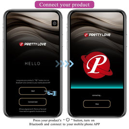 Pretty Love - Vibratore Jayleen Con App E Telecomando Viola
