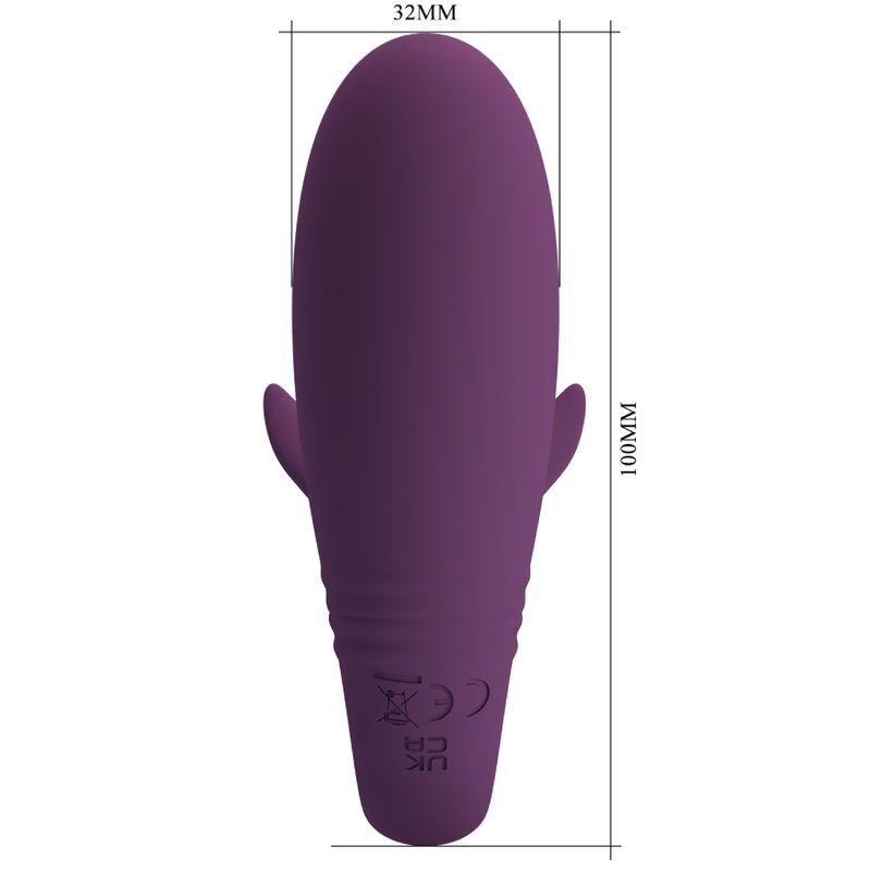 Pretty Love - Vibratore Jayleen Con App E Telecomando Viola