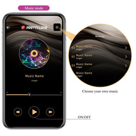 Pretty Love - Vibratore Jayleen Con App E Telecomando Viola