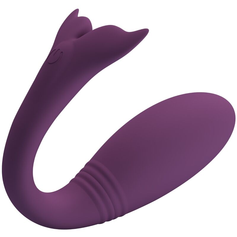 Pretty Love - Vibratore Jayleen Con App E Telecomando Viola