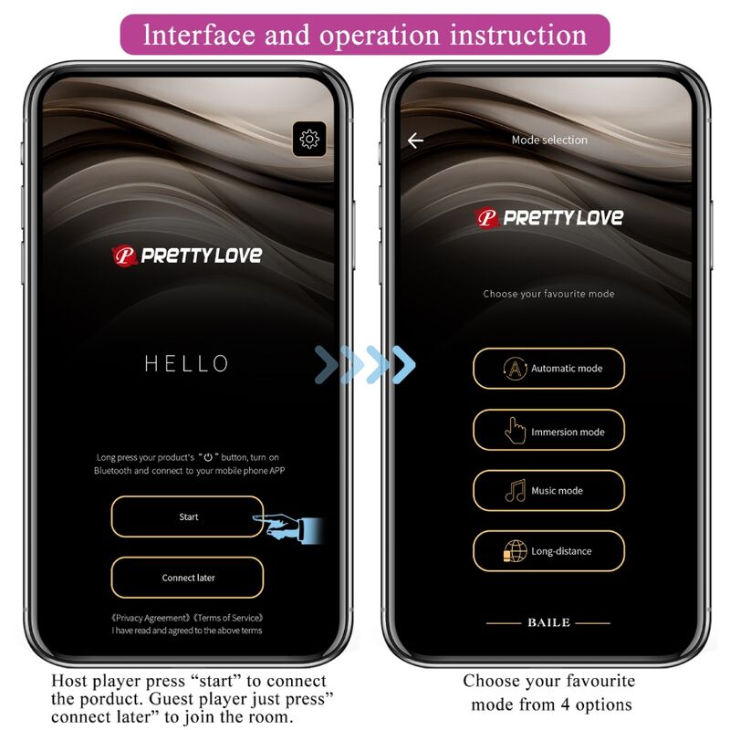 Pretty Love Catalina Vibrator App Stimolatore Viola Premium - immagine 15
