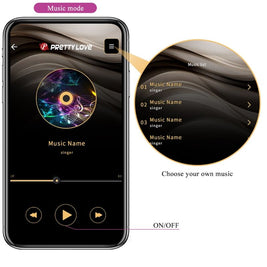 Pretty Love - Vibratore Catalina Con App E Telecomando Viola