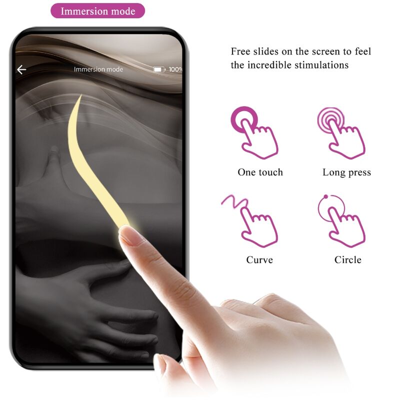 Pretty Love Catalina Vibrator App Stimolatore Viola Premium - immagine 19