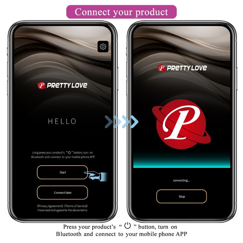Pretty Love Catalina Vibrator App Stimolatore Viola Premium - immagine 14