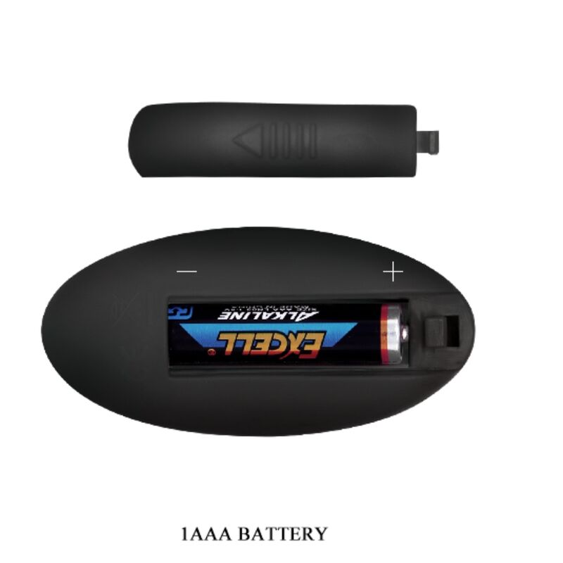 Mr Play - Potente Vibratore Con Telecomando Plug Anale Nero