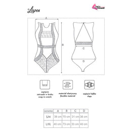 Livco Corsetti Fashion - Lixpen Lc 90612 Body Negro