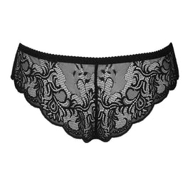 LIVCO CORSETTI FASHION - LOVE STORY LC 90679 PANTY CROTCHLESS NERO