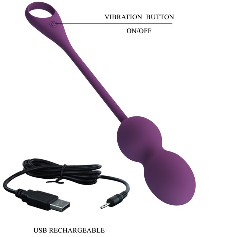 Pretty Love - Elvira Palline Di Kegel App Telecomando Viola