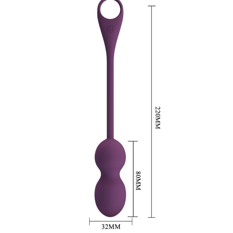 Pretty Love - Elvira Palline Di Kegel App Telecomando Viola