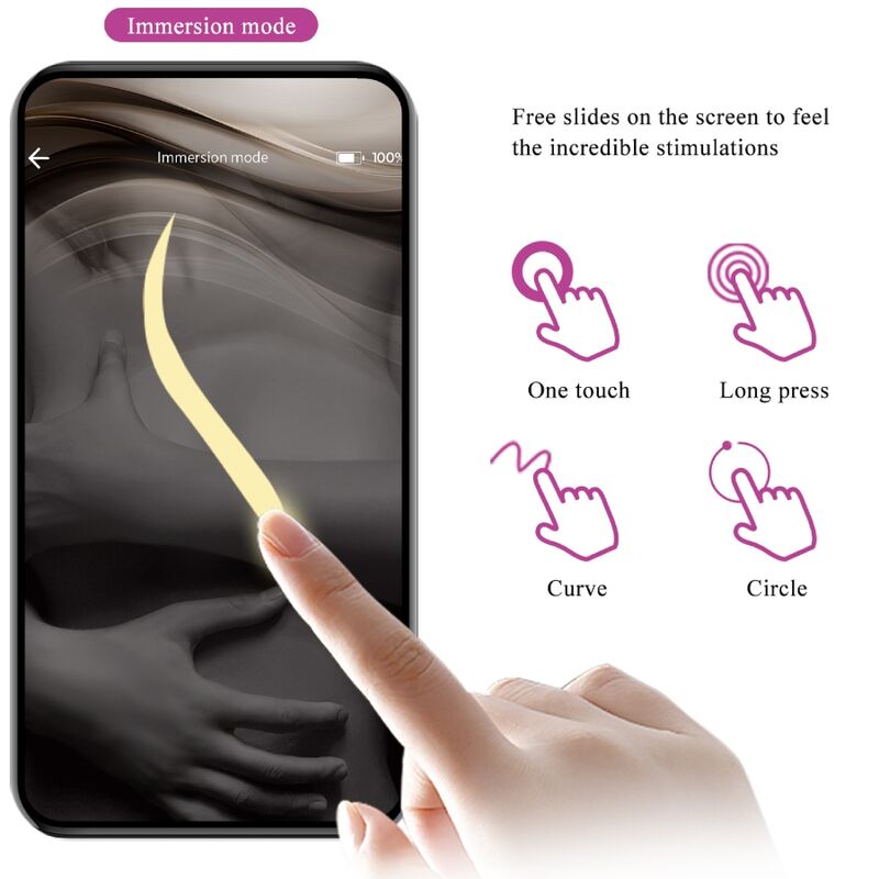 Pretty Love - Elvira Palline Di Kegel App Telecomando Viola
