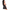 Chilirose - Cr 3496 Babydoll Rojo E Negro S/M