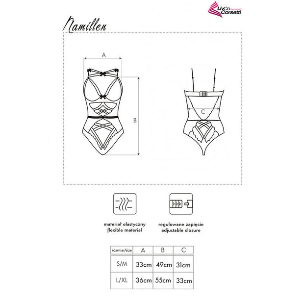 Livco Corsetti Fashion - Namillen Lc 90528 Body Nero