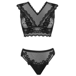 Livco Corsetti Fashion - Timosan Lc 90631 Sujetador + Panty Negro