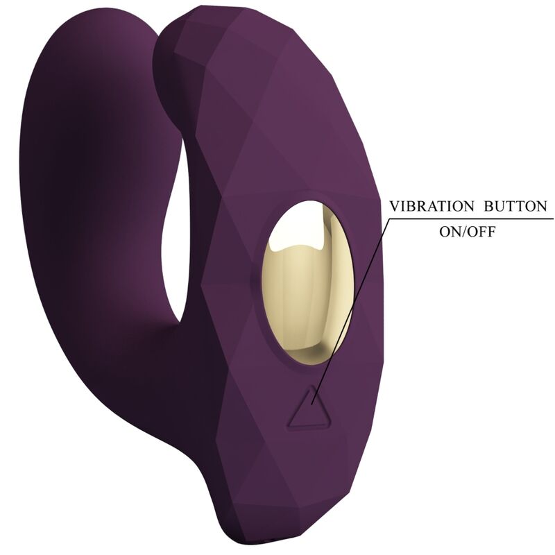 Pretty Love Billy Vibratore Smart con APP e Telecomando Viola - immagine 6