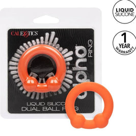 Calexotics - Anello Alpha Dual Ball Arancione