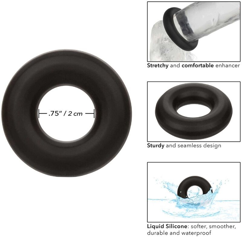 Calexotics - Alpha Prolong Medium Anello Nero