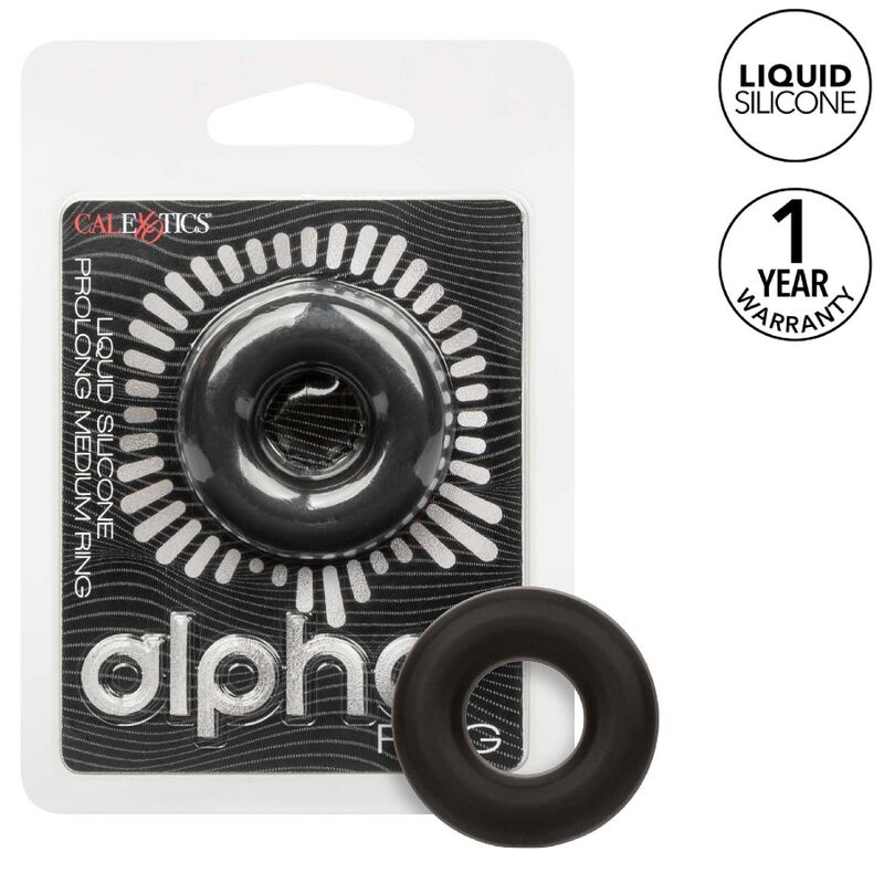 Calexotics - Alpha Prolong Medium Anello Nero