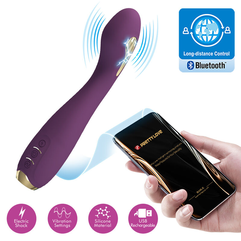Pretty Love Hector Vibratore con App Control e Elettrostimolazione - immagine 7