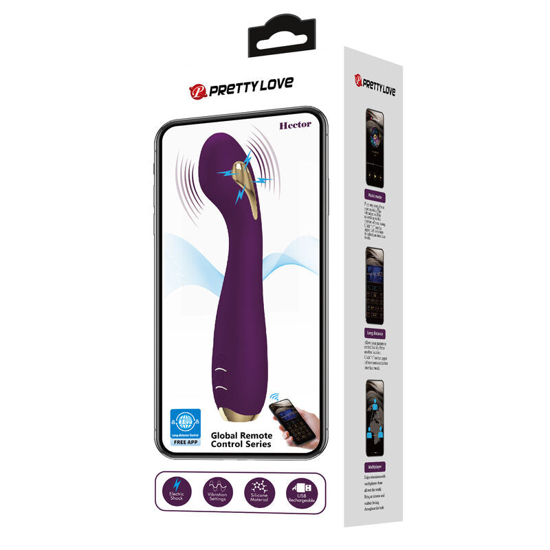Pretty Love Hector Vibratore con App Control e Elettrostimolazione - immagine 6