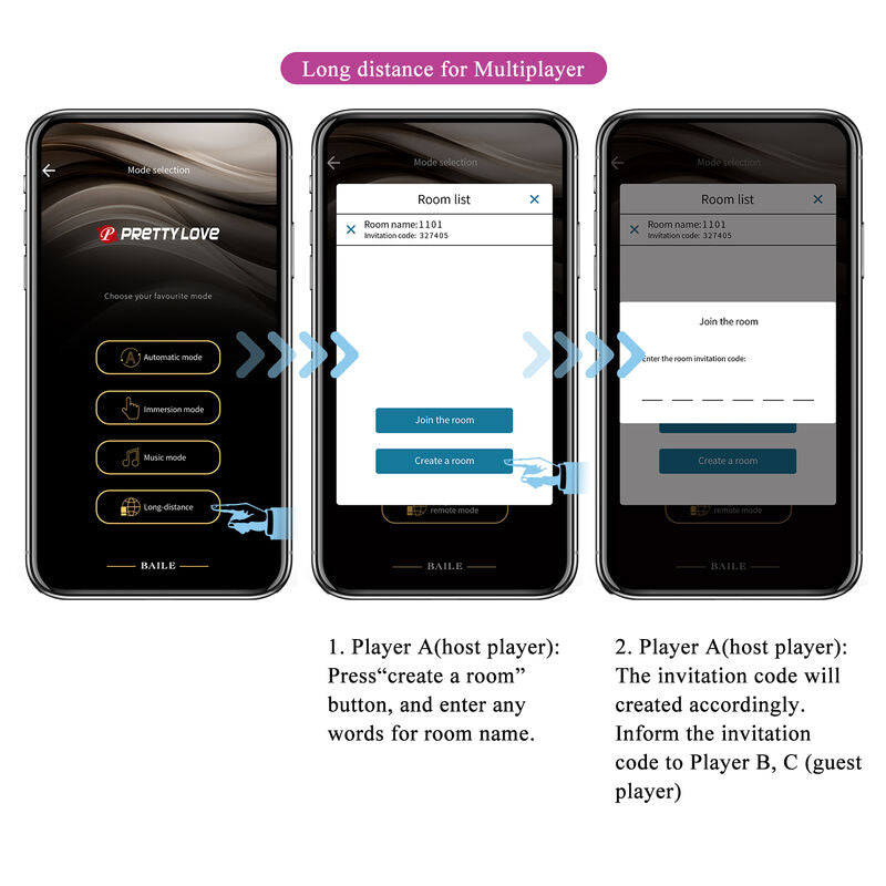 Pretty Love Hector Vibratore con App Control e Elettrostimolazione - immagine 10