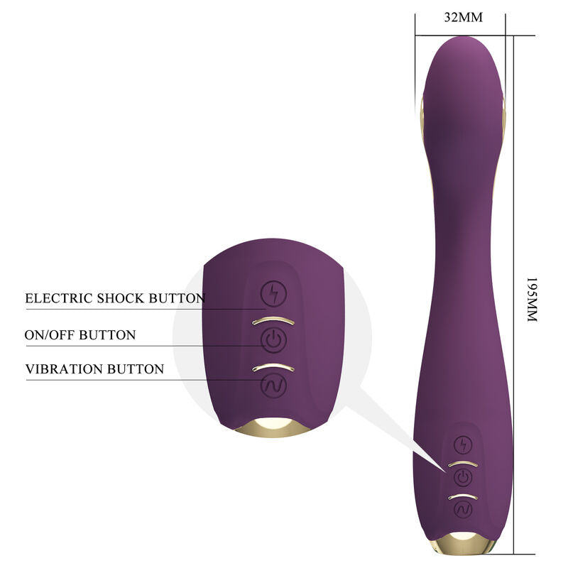 Pretty Love Hector Vibratore con App Control e Elettrostimolazione - immagine 4