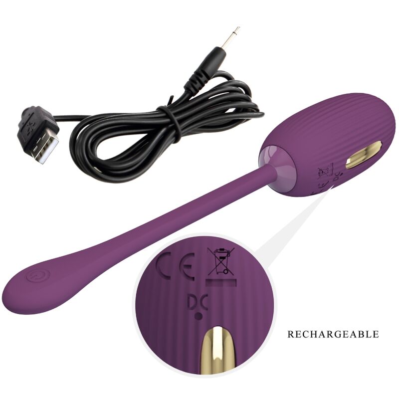 Pretty Love Doreen Ovulo Vibrante Smart con APP Viola - immagine 6
