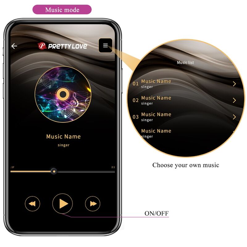 Pretty Love - Vibratore Globale Doppio Piacere August Remote
