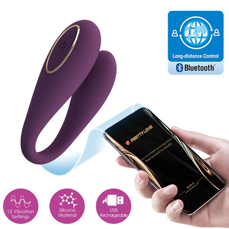 Pretty Love - Vibratore Globale Doppio Piacere August Remote