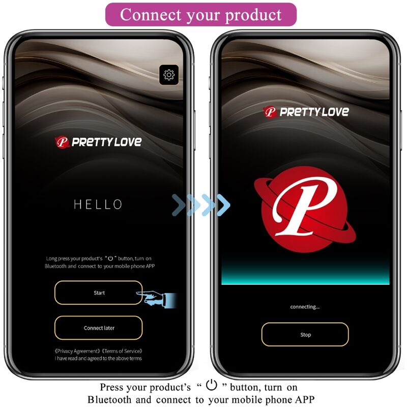 Pretty Love Abner App Lila - Stimolatore Premium Wireless - immagine 18