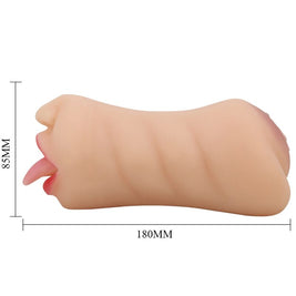 CRAZY BULL - MASTUBADOR A FORMA DI SARAH VAGINA DOPPIA ENTRATA