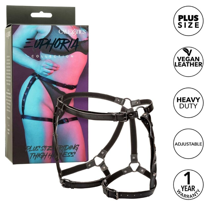 Calexotics - Euphoria Imbracatura Per Cosce Da Equitazione Taglie Forti