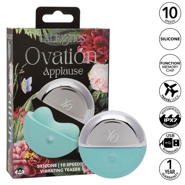 Calexotics Ovation Stimolatore Clitorideo Premium Verde Acqua - immagine 2