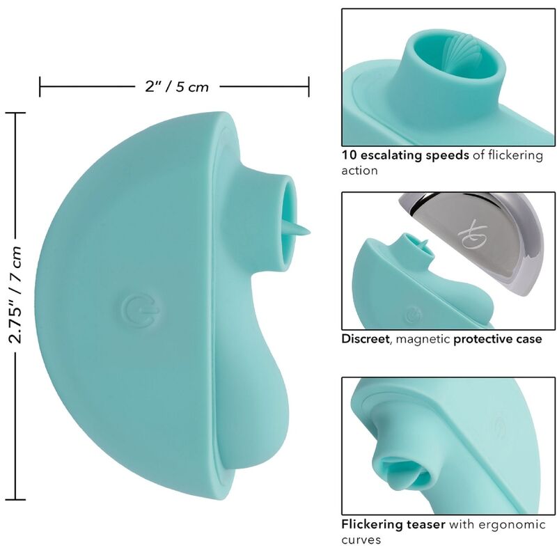 Calexotics - Stimolatore Ovation Rave Verde Acqua