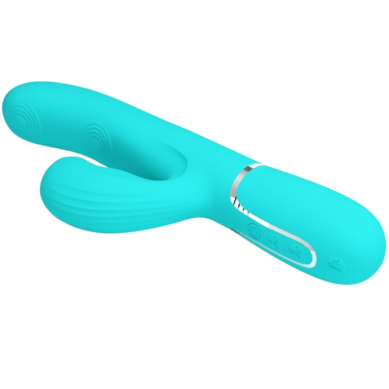 Intense Perlita Vibratore Rabbit Multifunzione 3 in 1 G-Spot - immagine 5