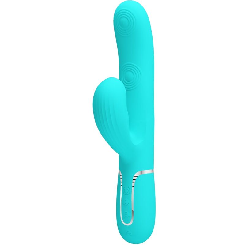 Intense Perlita Vibratore Rabbit Multifunzione 3 in 1 G-Spot