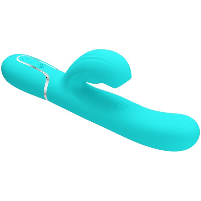 Intense Perlita Vibratore Rabbit Multifunzione 3 in 1 G-Spot - immagine 6