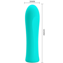 Pretty Love Alfreda Mini Vibratore Ricaricabile Verde Acqua - immagine 5