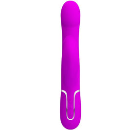 Intense Perle Vibratore Rabbit in Silicone Body-Safe Viola - immagine 2