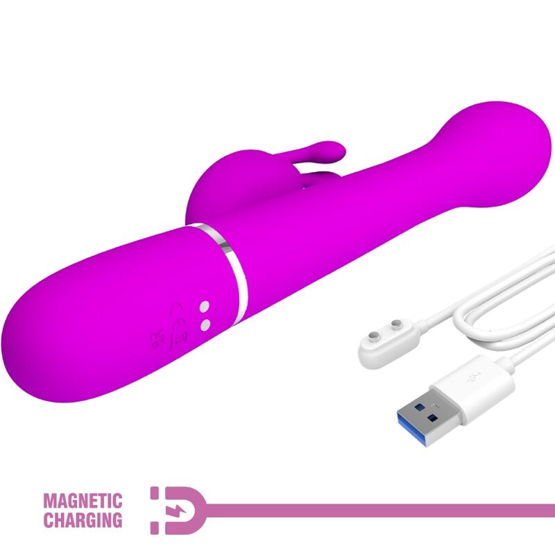 Intense Dejon Rabbit Vibratore 3 in 1 Viola Premium - immagine 8